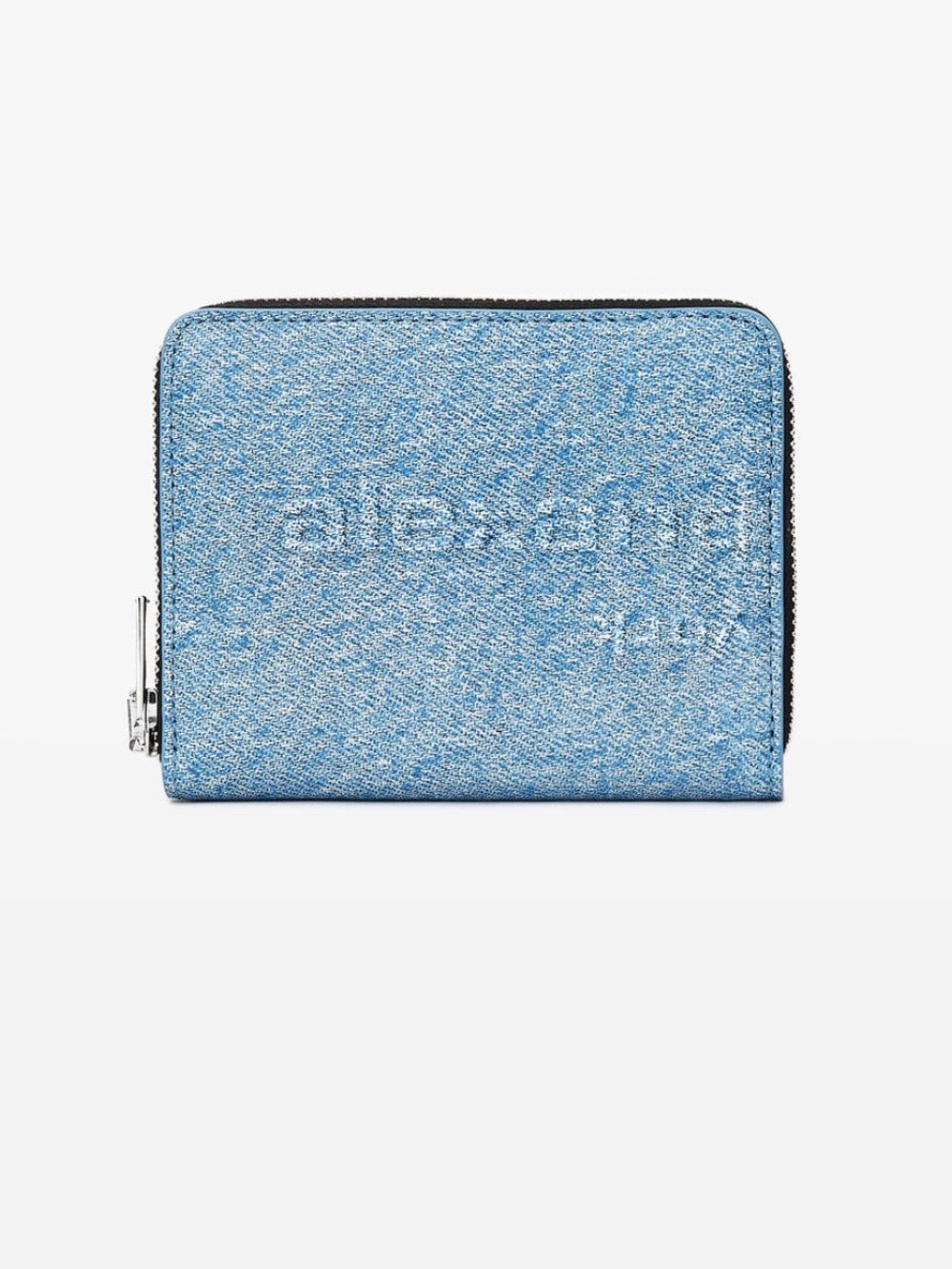 Alexander Wang Punch Compact Wallet in Crackle Patent Leather